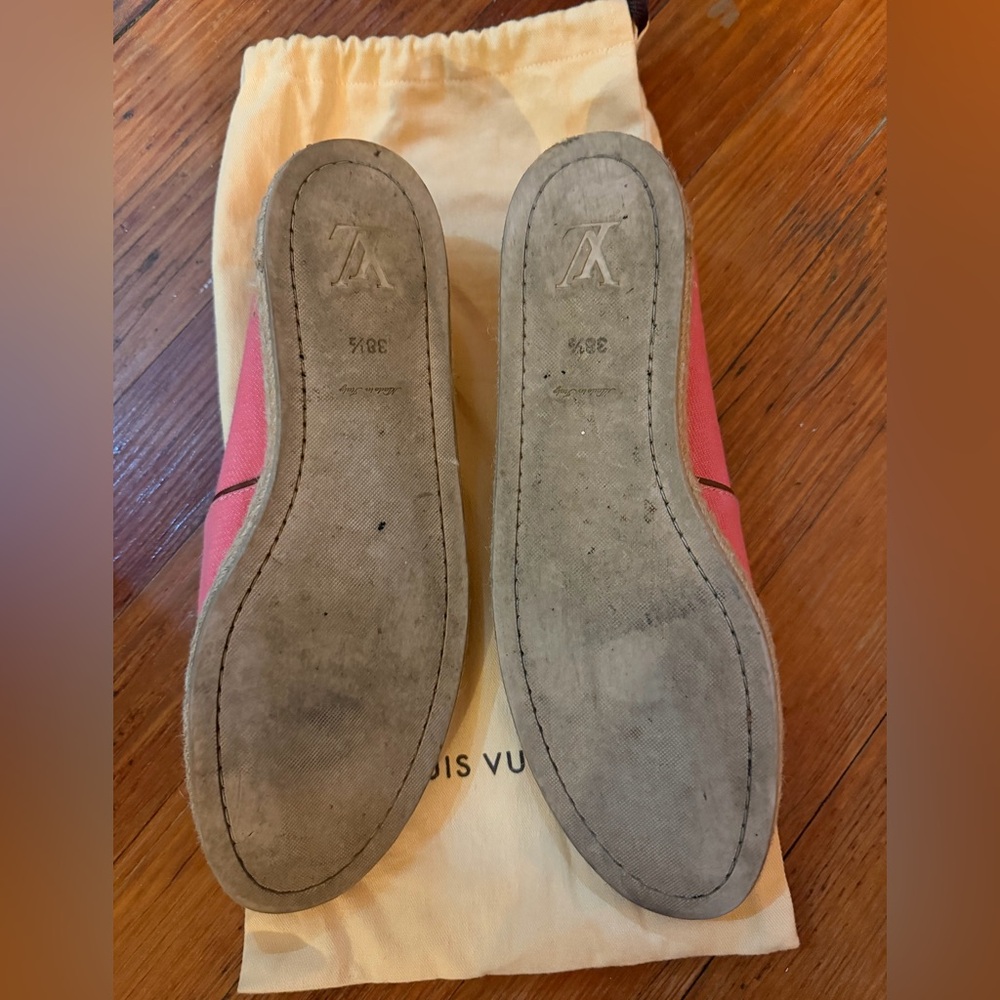 Authentic Louis Vuitton Coral Voyage Espadrilles for Women size 38.5 - Picture 3 of 4